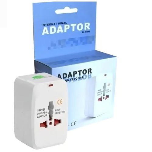 ADAPTADOR ENCHUFE AMERICANO UNIVERSAL EUROPEO AMERICANO VIAJE