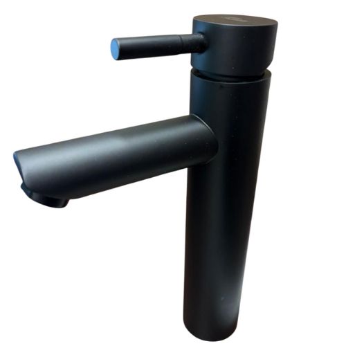 MONOCOMANDO WICO DE RIMONTTI NEGRO LAVATORIO PALITO 24CM