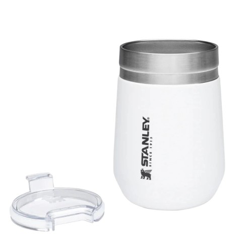 MATE VASO TERMICO Y TAPA STANLEY 290ML BLANCO POLAR 
